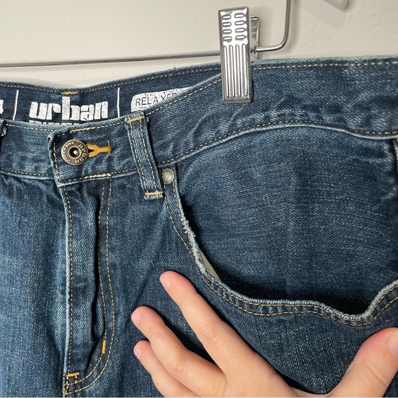 Urban Pipeline Relaxed Bootcut Jeans 33/34 - Picture 5 of 9